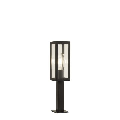 6441-450BK Box Outdoor Post – Black – 45cm