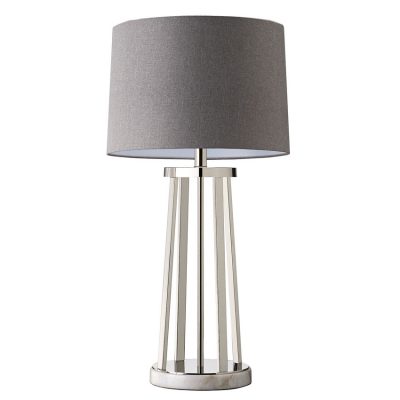 Polished Nickel Table Lamp