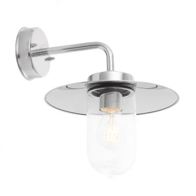 Addison Wall Light polished stainless steel IP44