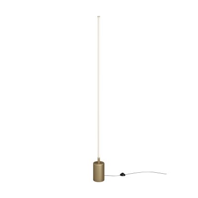 Flow LED Floor Lamp - Brass