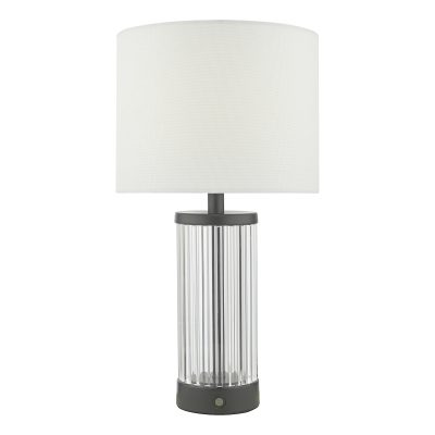 Enrico Rechargeable Table Lamp - Satin Black