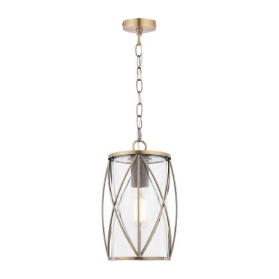 Laura Ashley Beckworth Lantern Antique Brass