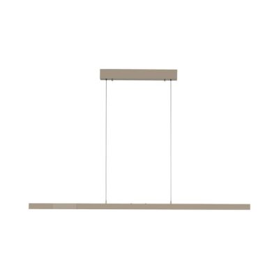 Adriana Comfort Lift Extendable Linear LED Pendant - Champagne/Light Bronze